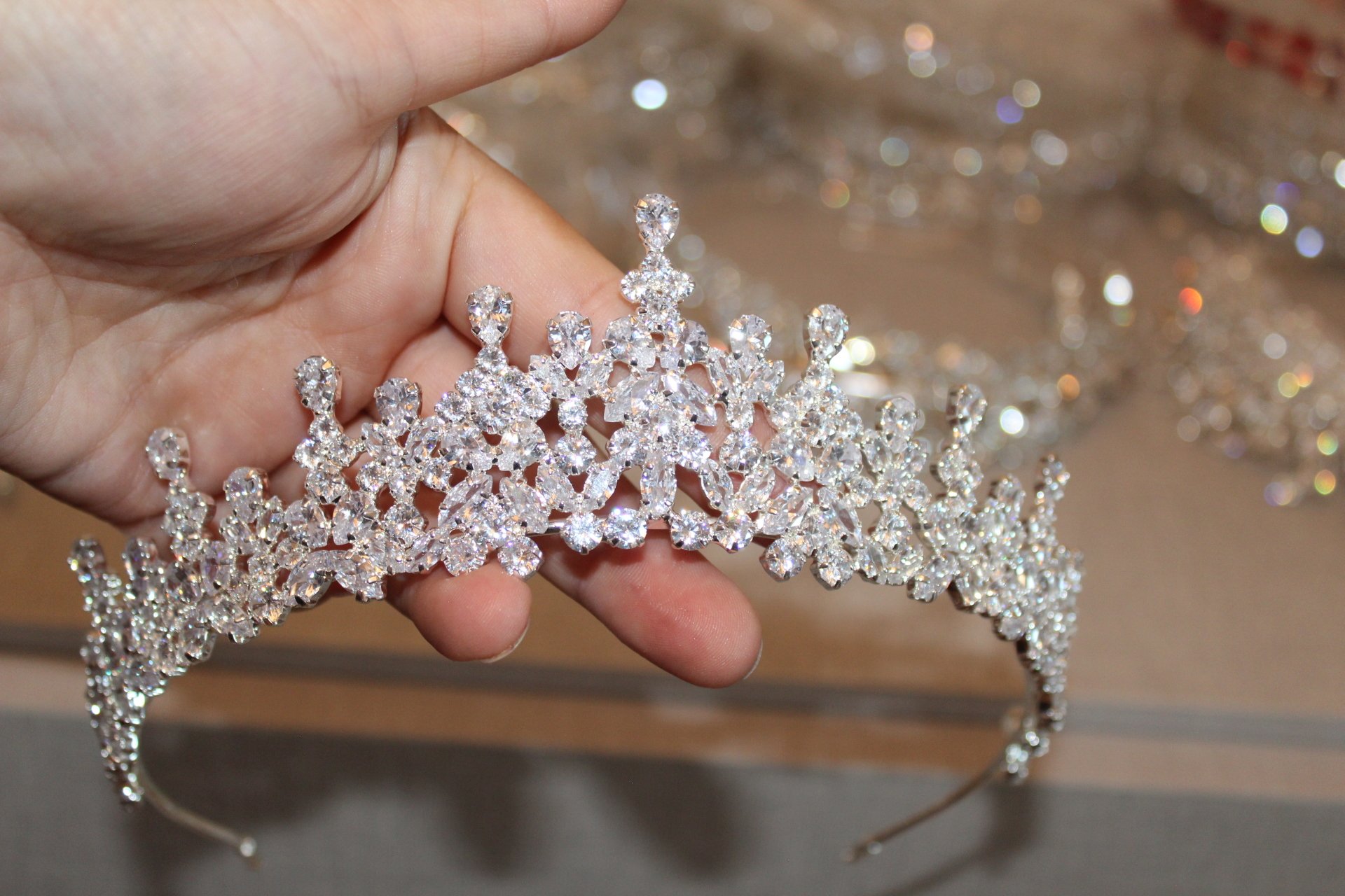 T-0571 ZİRKON GELİN TACI