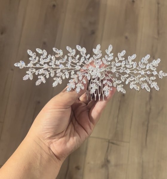 ZİRKON TAŞLI TARAKLI AKSESUAR