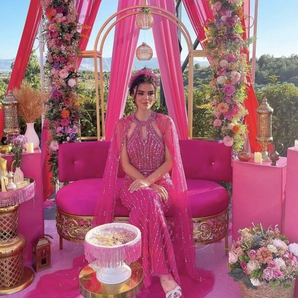 FUŞYA KRİSTALLİ KINA TACI