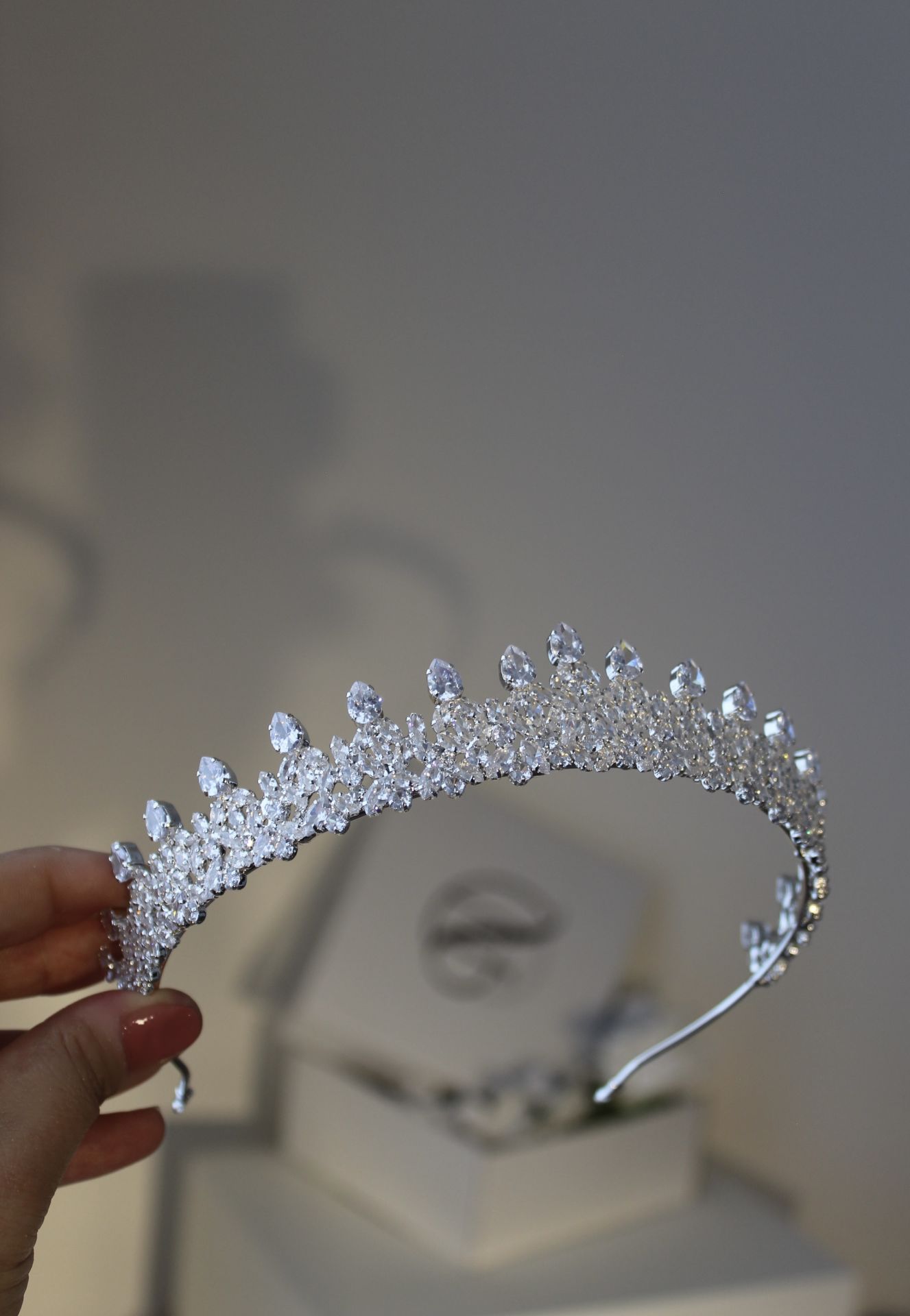 GELİN TACI - ORİJİNAL ZİRKON TAŞLI