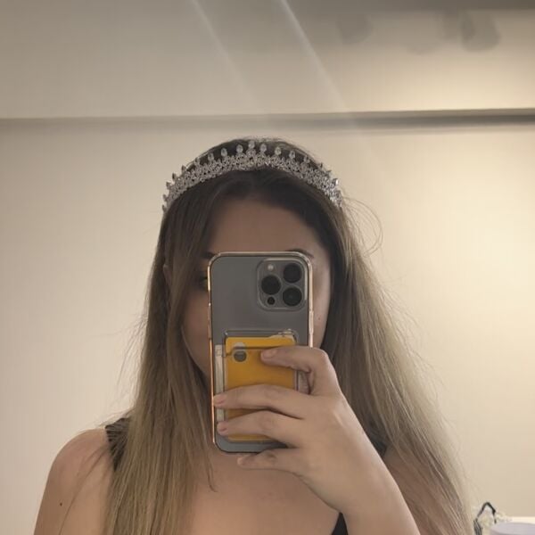 GELİN TACI - ORİJİNAL ZİRKON TAŞLI