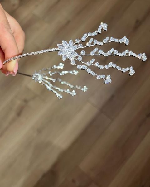 Zirkon Taşlı Helen Aksesuar