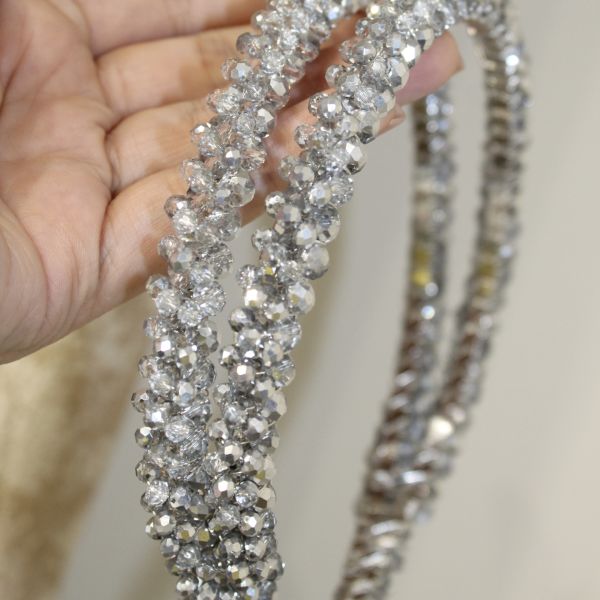 GÜMÜŞ ÇİFT SIRA TAÇ