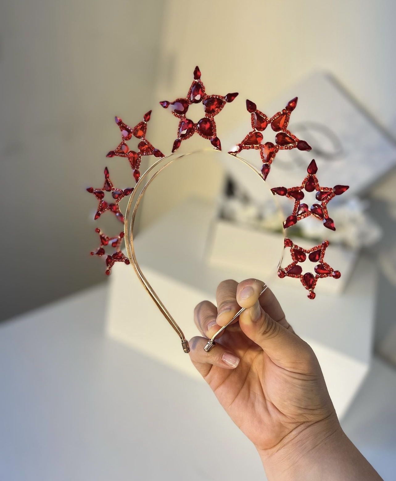 STAR TAÇ - kırmızı