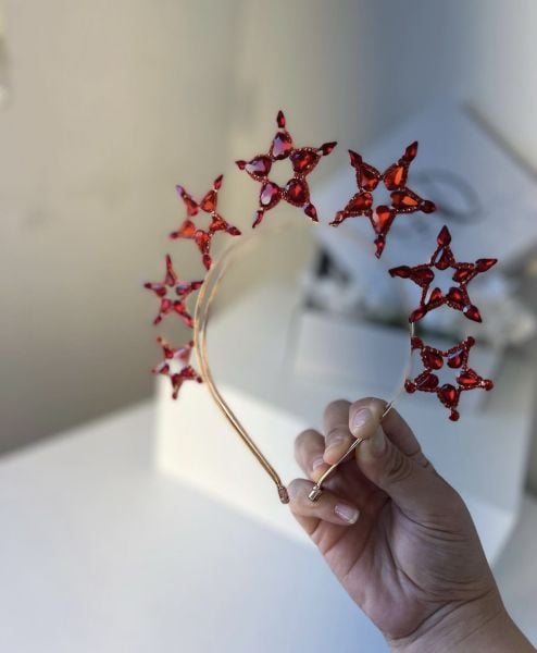 STAR TAÇ - kırmızı