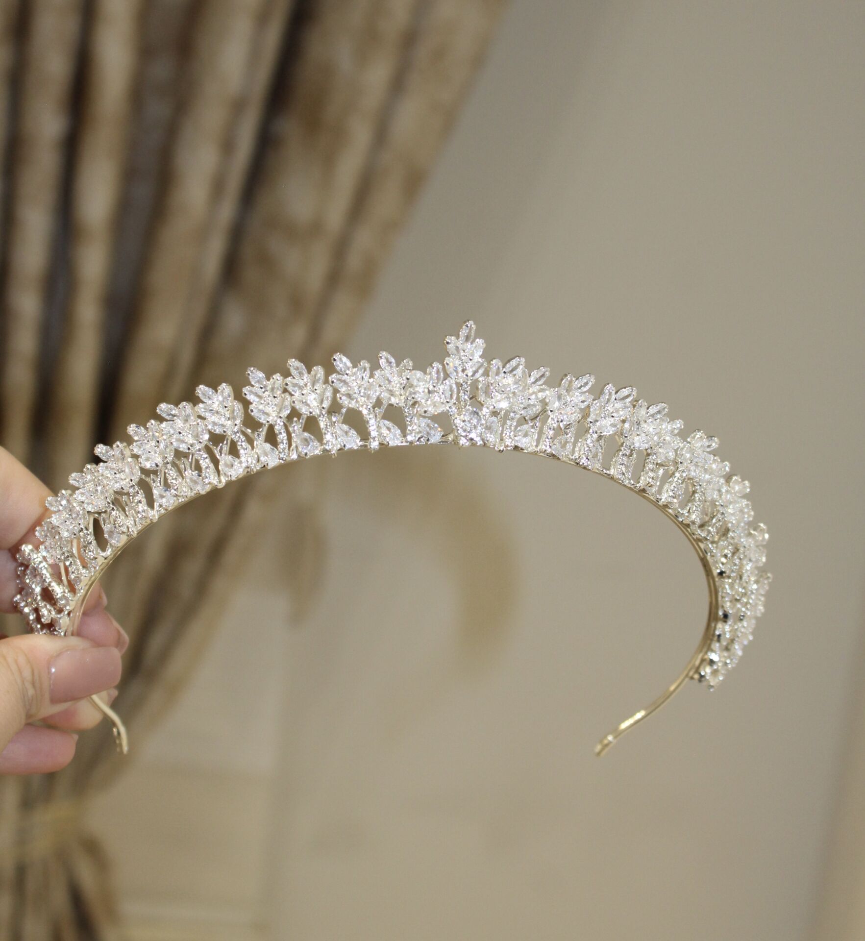 CLAIRE ZİRKON GELİN TACI