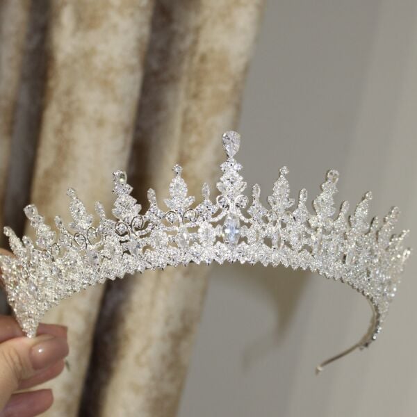 ALMİRA ZİRKON GELİN TACI