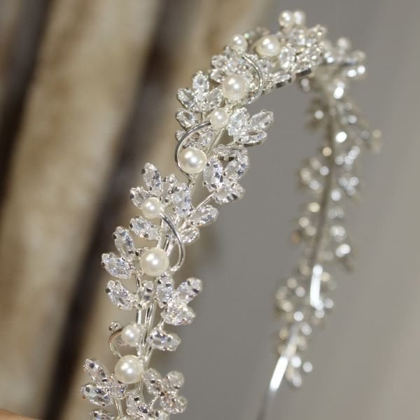 DİANA ROYAL ZİRKON SAÇ BANDI