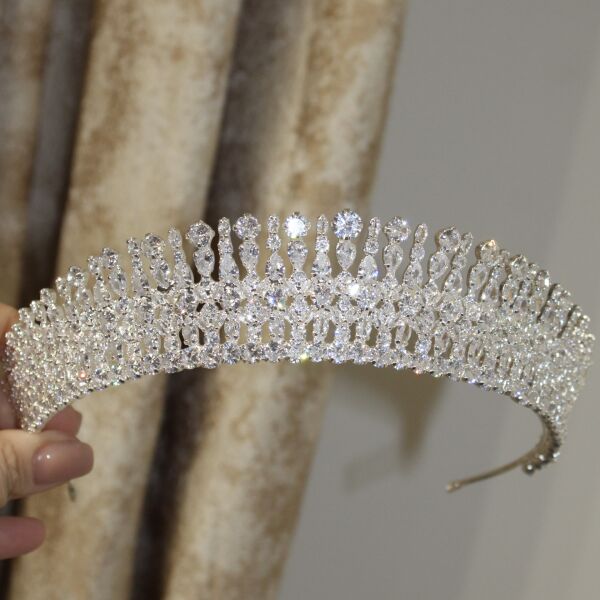 CAMELİA ZİRKON GELİN TACI