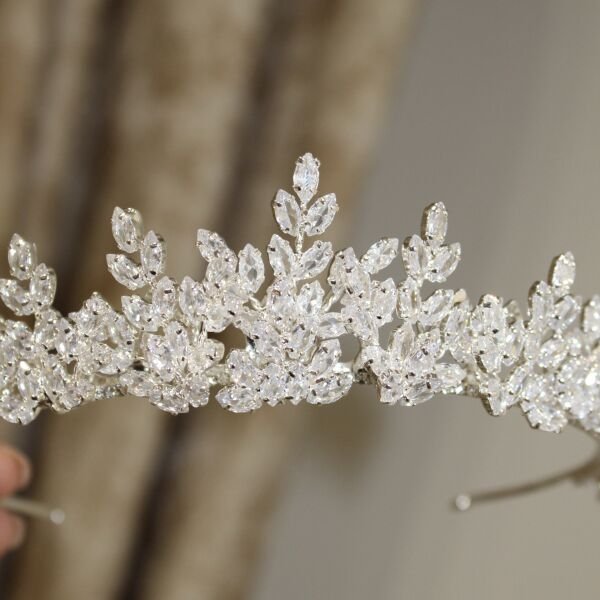 LONA ZİRKON GELİN TACI