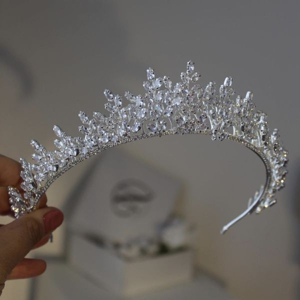 LONA ZİRKON GELİN TACI