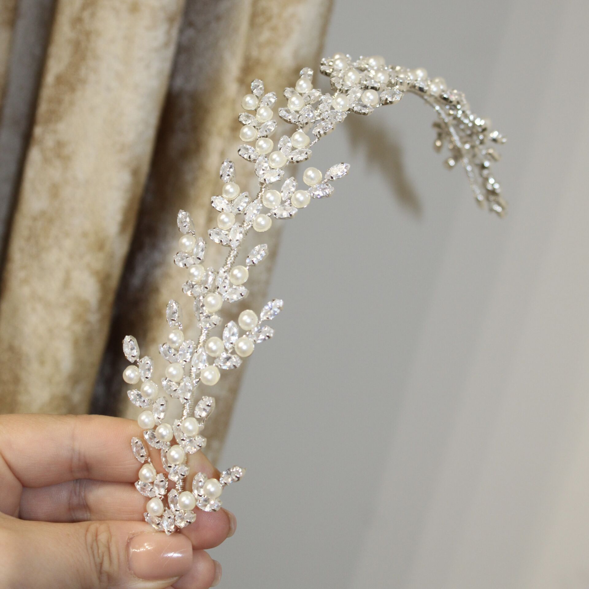 ALİCE ZİRKON SAÇ BANDI