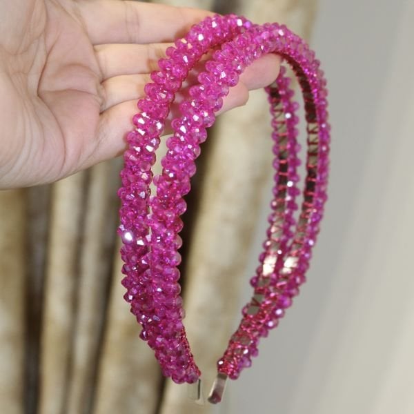 FUŞYA ÇİFT SIRA TAÇ