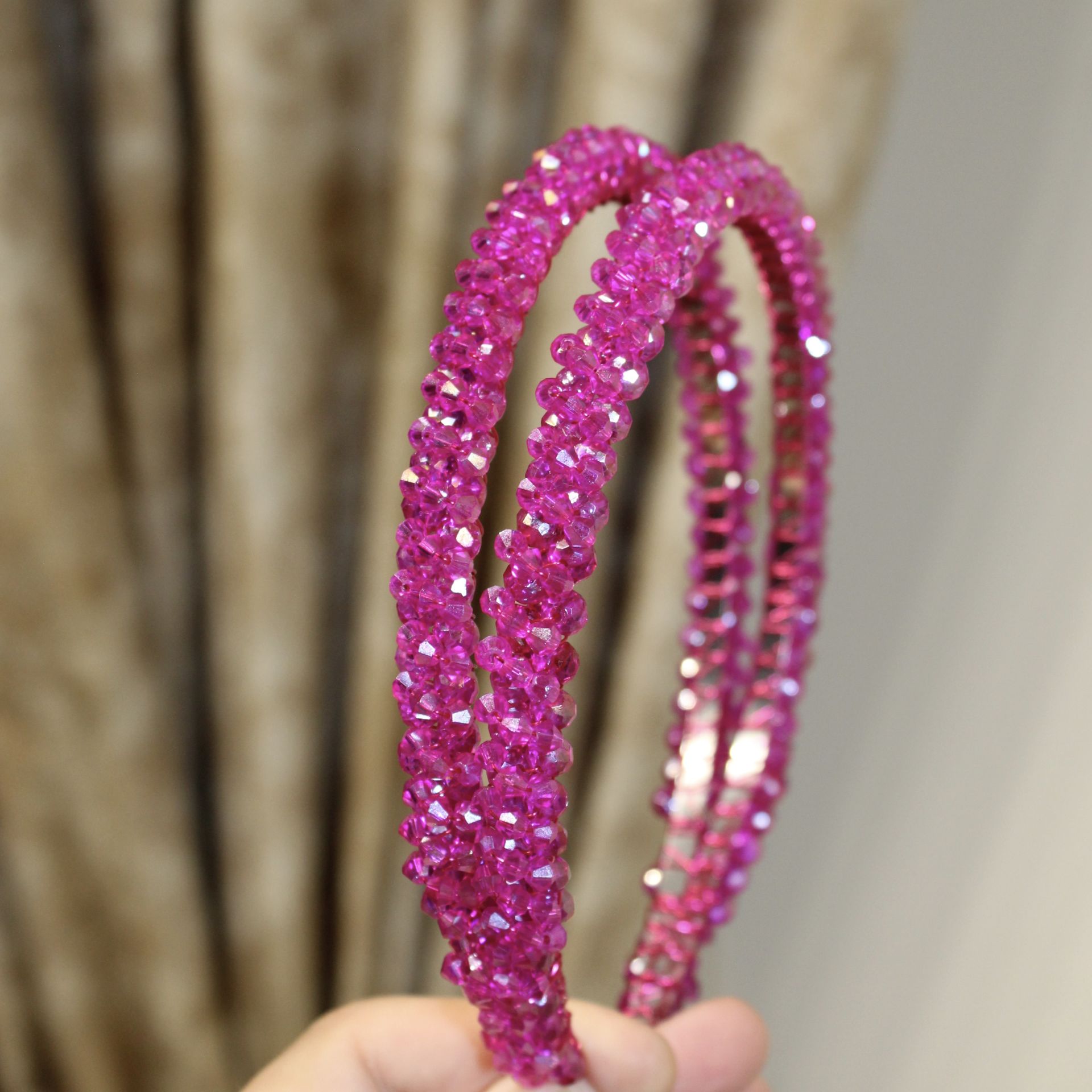 FUŞYA ÇİFT SIRA TAÇ