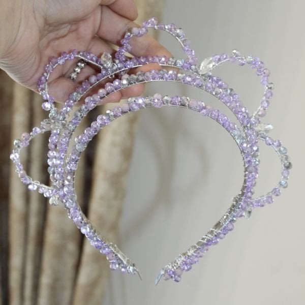 LİLA LOLİTA SAÇ AKSESUARI