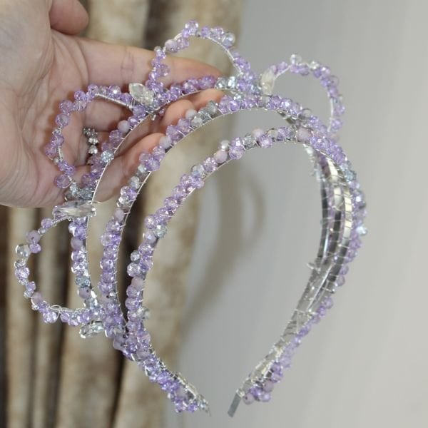 LİLA LOLİTA SAÇ AKSESUARI