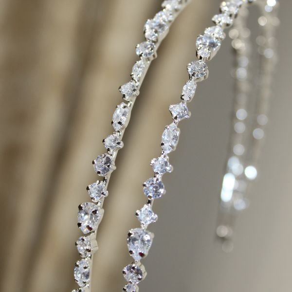 LİONEL ZİRKON ÇİFT SIRA TAÇ