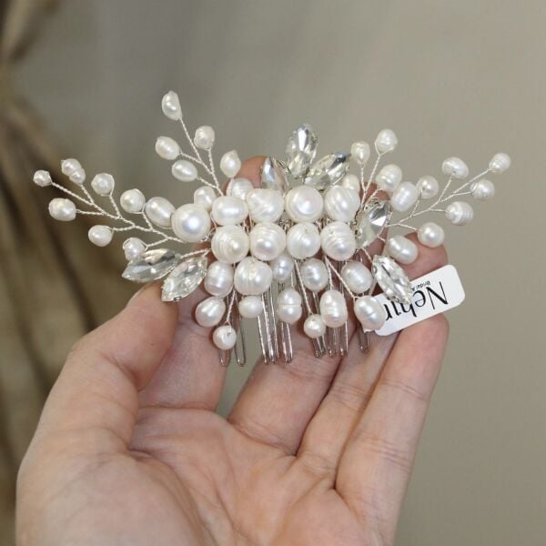 PAOLA GERÇEK İNCİLİ TARAK TOKA