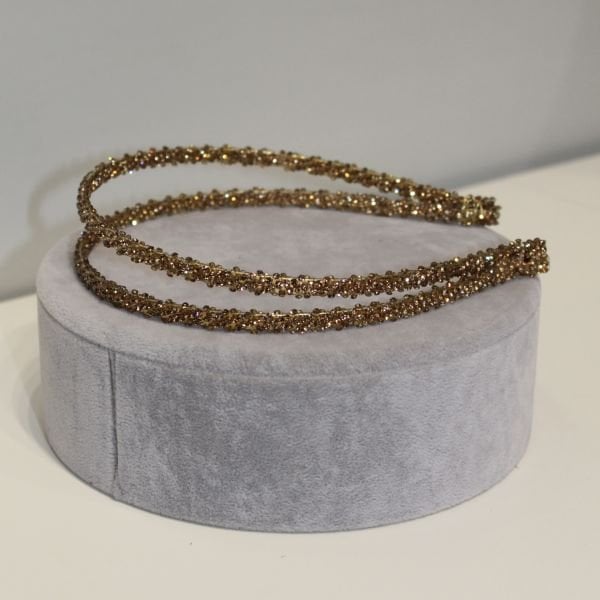 ARYA GOLD ÇİFT SIRA TAÇ