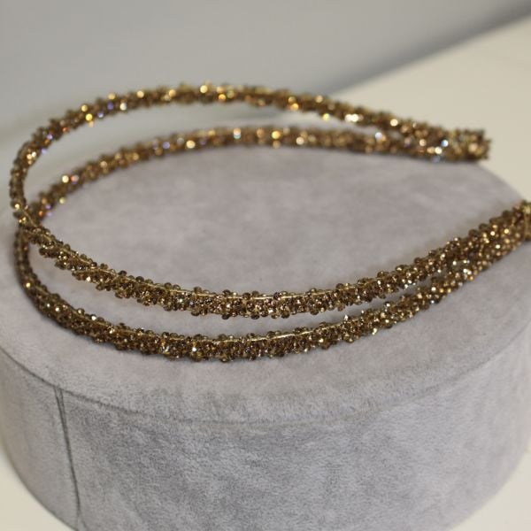 ARYA GOLD ÇİFT SIRA TAÇ