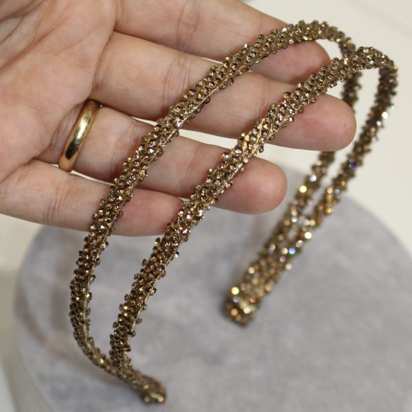 ARYA GOLD ÇİFT SIRA TAÇ