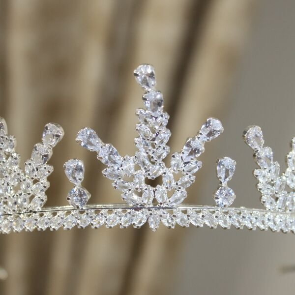 PARLA ZİRKON GELİN TACI