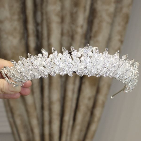 İNCİLİ GELİN TACI