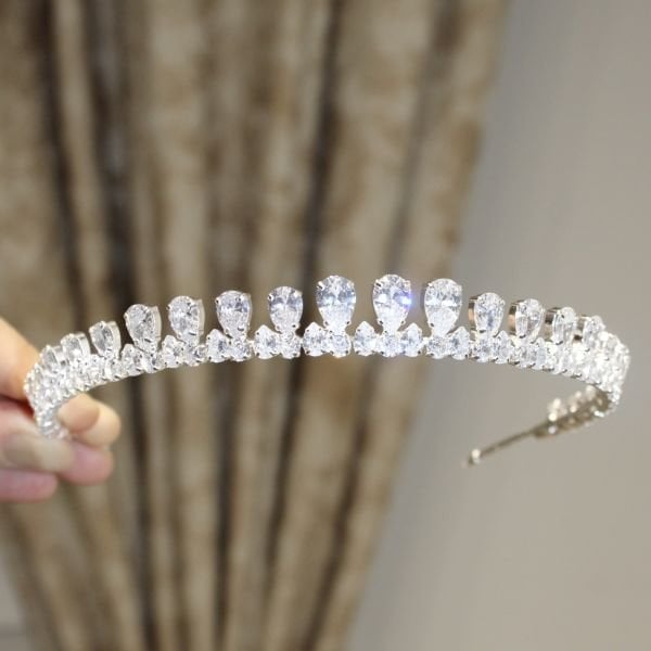 ZİRKON GELİN TACI c-0164