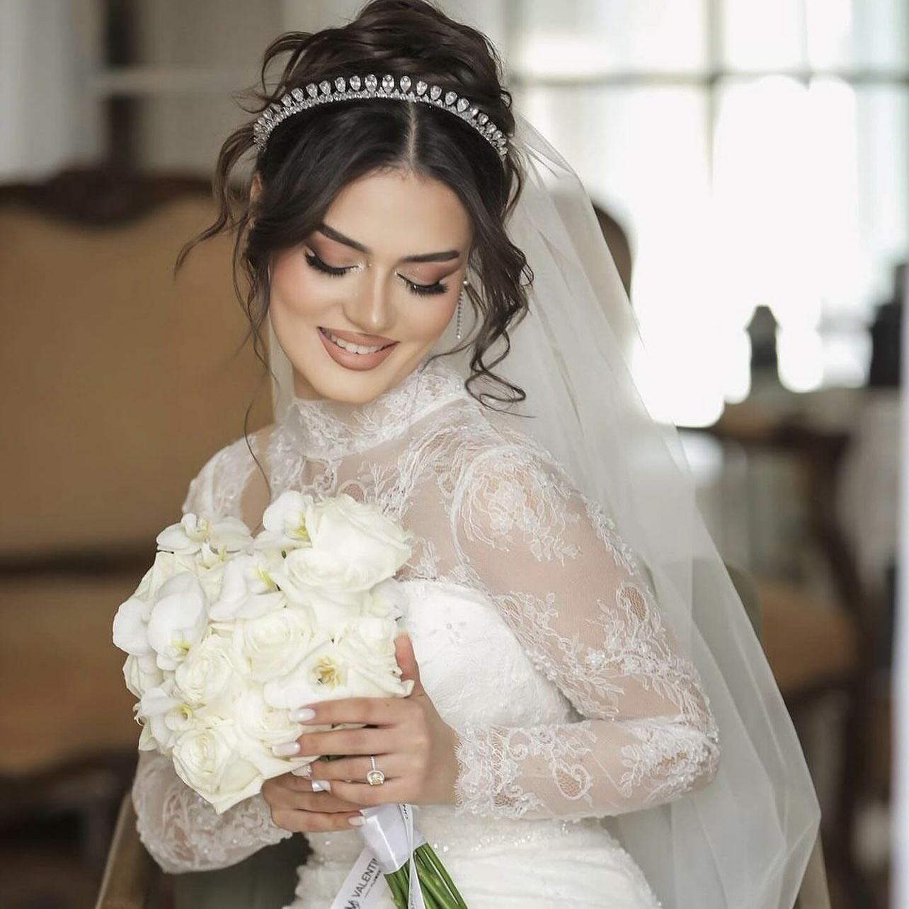 ZİRKON GELİN TACI c-0164