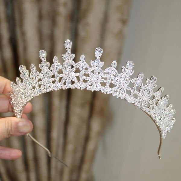 T-3751 ZİRKON GELİN TACI