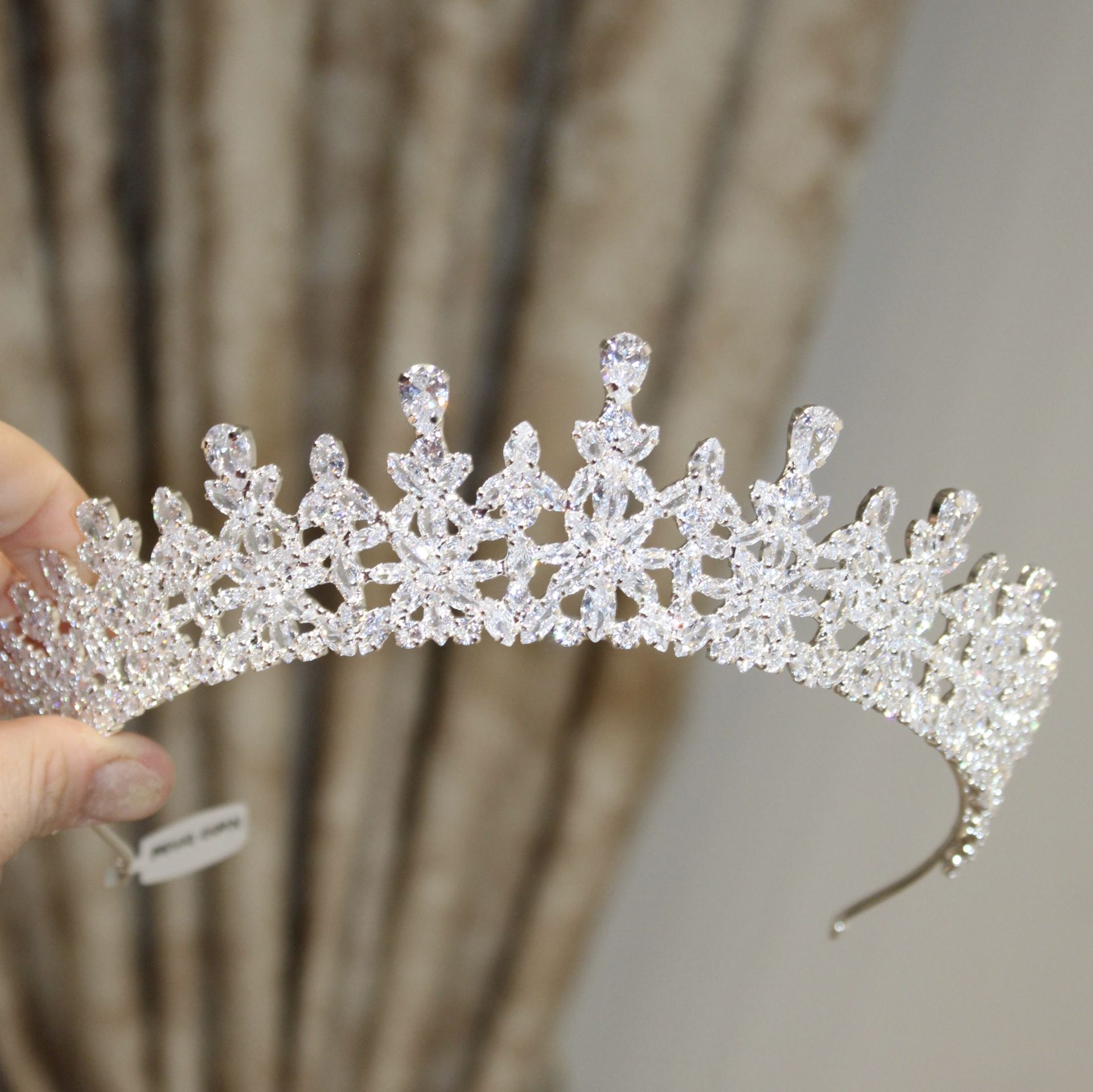 T-3751 ZİRKON GELİN TACI