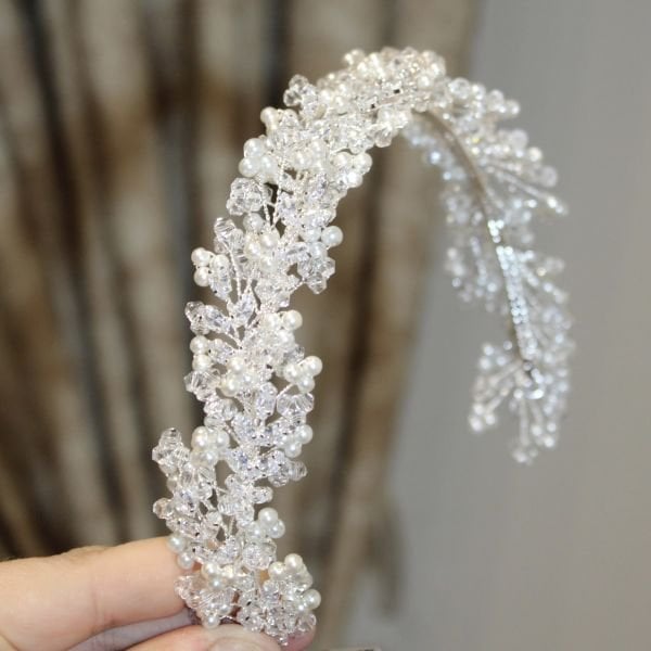 T-3359 ZİRKON İNCİLİ SAÇ AKSESUARI