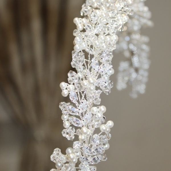 T-3359 ZİRKON İNCİLİ SAÇ AKSESUARI