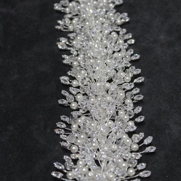 T-3518 ZİRKON İNCİLİ SAÇ AKSESUARI