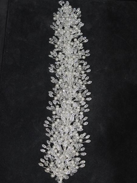 T-3518 ZİRKON İNCİLİ SAÇ AKSESUARI