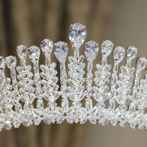 T-3472 ZİRKON GELİN TACI