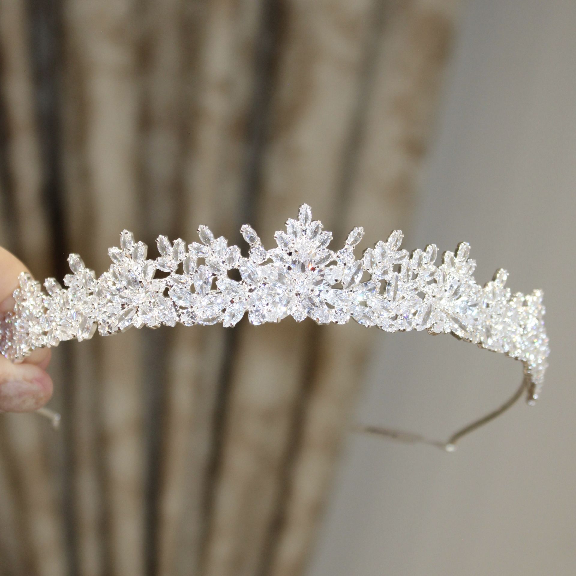 T-3481 ZİRKON GELİN TACI