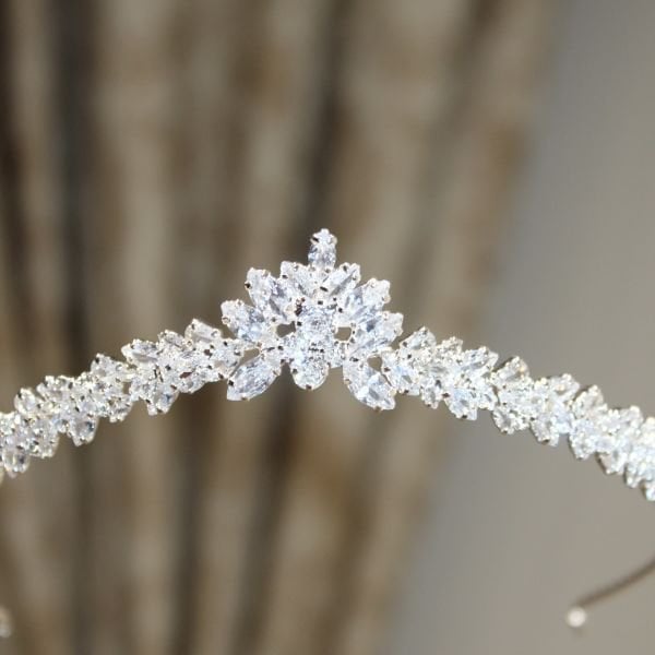 T-3717 ZİRKON GELİN TACI