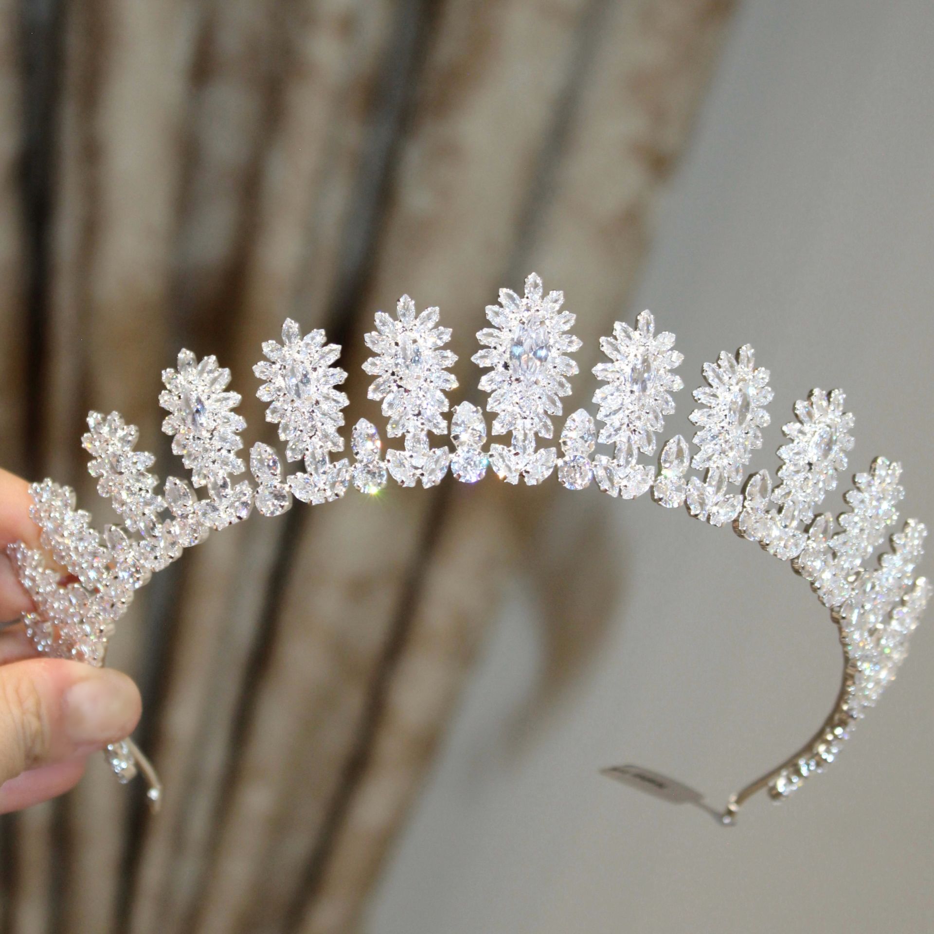 T-3482 ZİRKON GELİN TACI