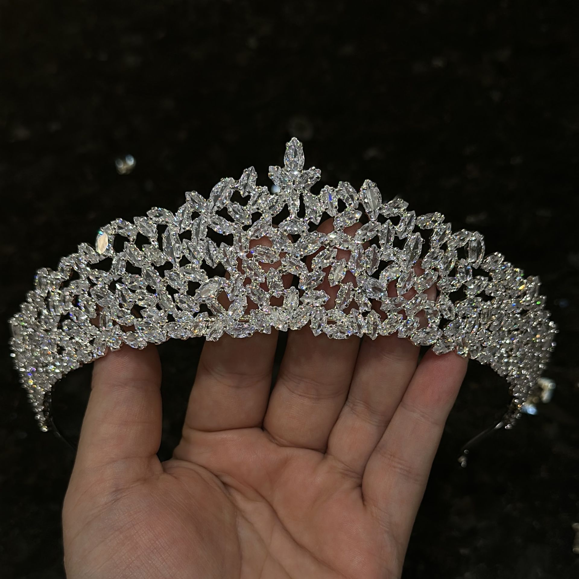 T-049 ZİRKON GELİN TACI