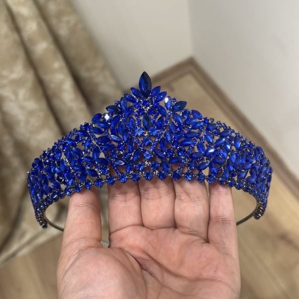 C-0313 SAKS MAVİ TAÇ