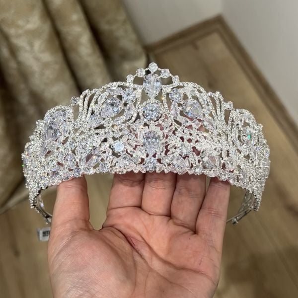 C-0809 ZİRKON GELİN TACI