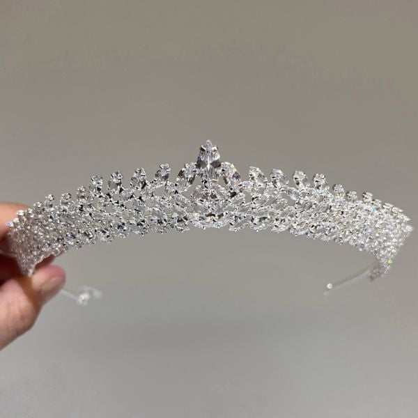 T-3886 ZİRKON GELİN TACI