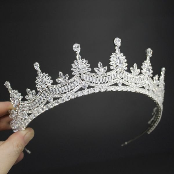 N-1058 ZİRKON GELİN TACI