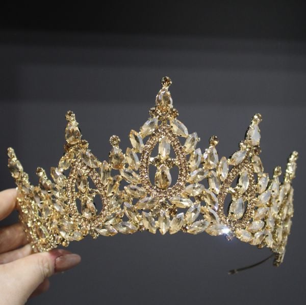 N-1062 GOLD GELİN TACI