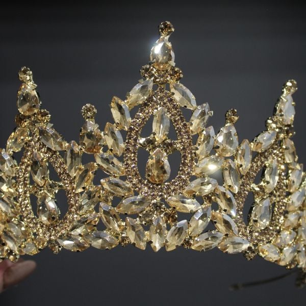 N-1062 GOLD GELİN TACI