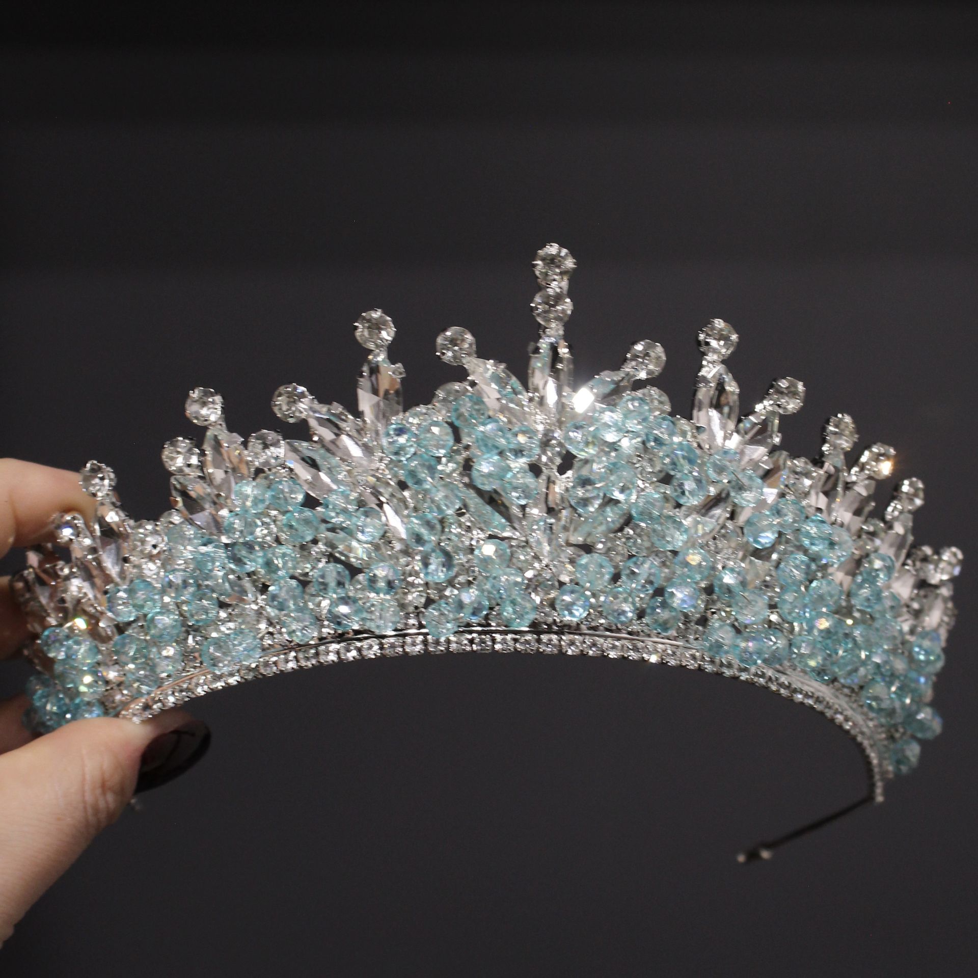 N-1002 MİNT GELİN TACI