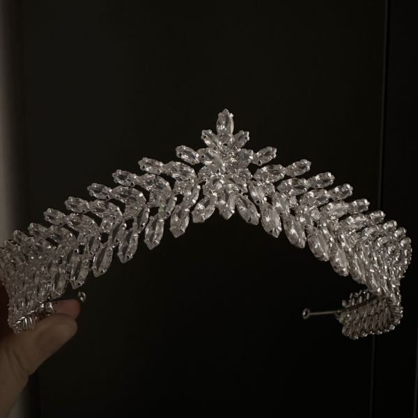 N-0076 ZİRKON GELİN TACI