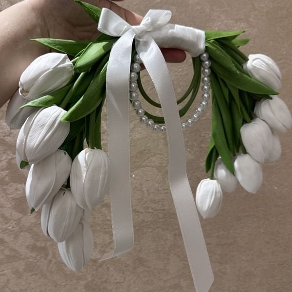 TASARIM LALE GELİN BUKETİ