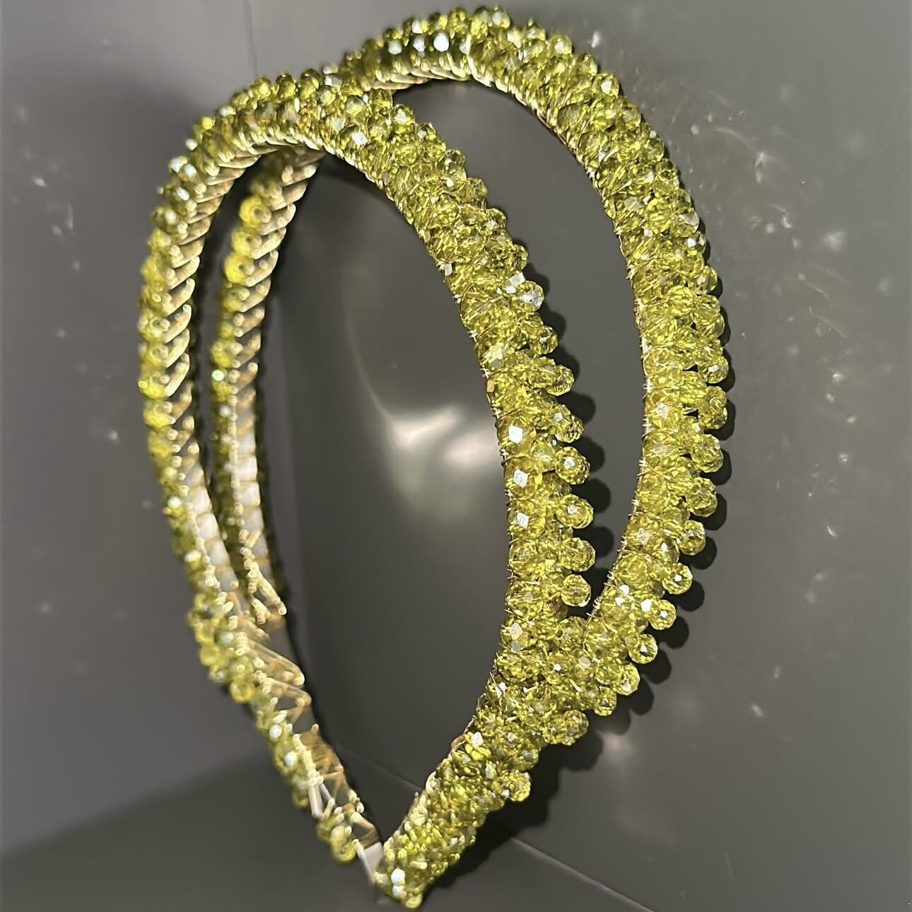 YAĞ YEŞİLİ ÇİFT KATLI TAÇ